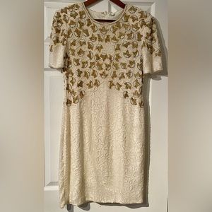 Beaded dress made in India